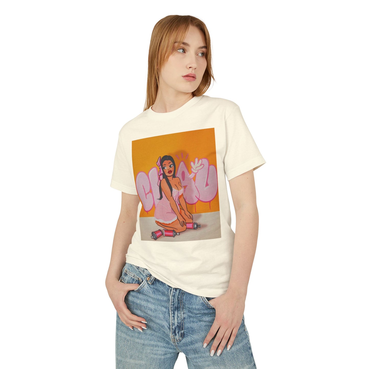 Graffiti Unisex Tee for Adults - Heavyweight Cotton T-Shirt