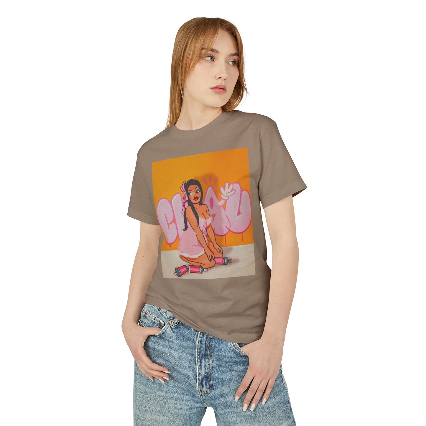 Graffiti Unisex Tee for Adults - Heavyweight Cotton T-Shirt