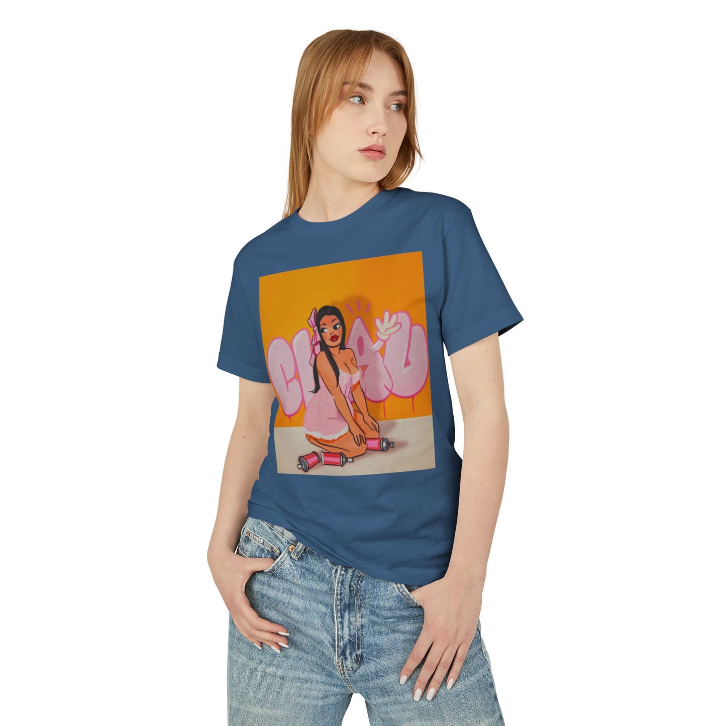 Graffiti Unisex Tee for Adults - Heavyweight Cotton T-Shirt