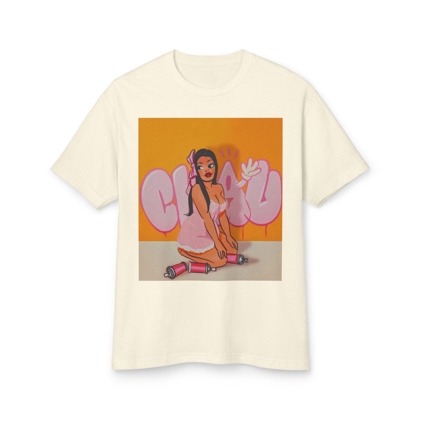 Graffiti Unisex Tee for Adults - Heavyweight Cotton T-Shirt
