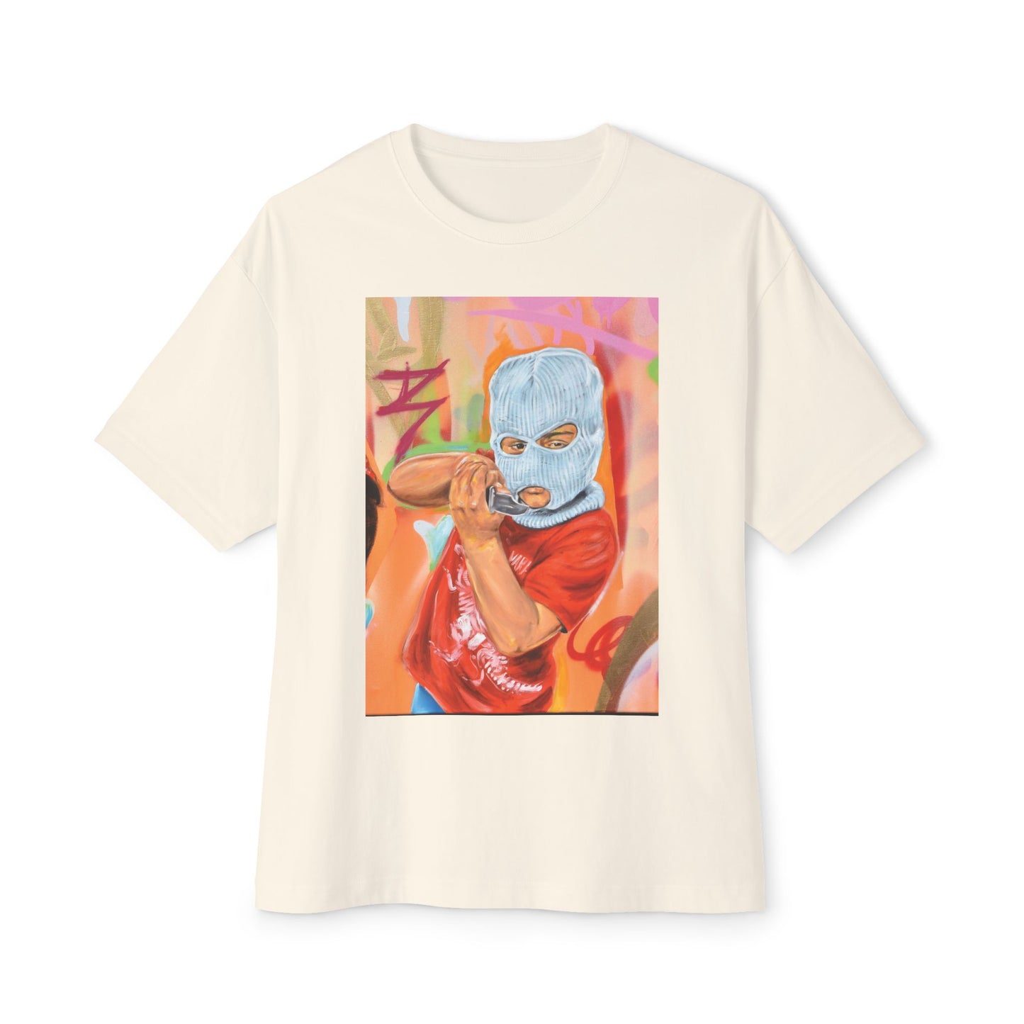 Graffiti Oversized Tee - Street Style Fashion