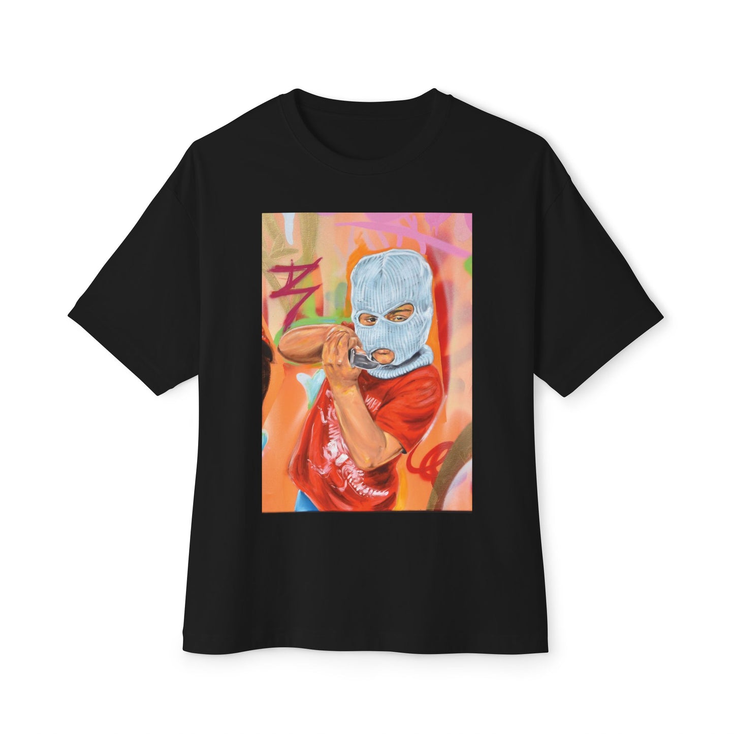 Graffiti Oversized Tee - Street Style Fashion