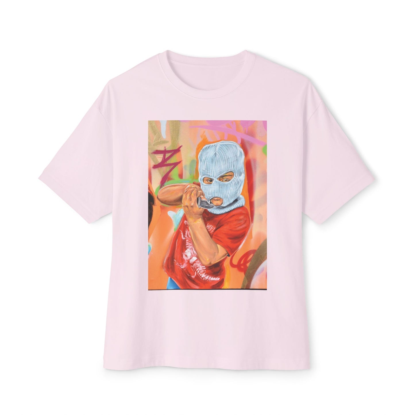 Graffiti Oversized Tee - Street Style Fashion