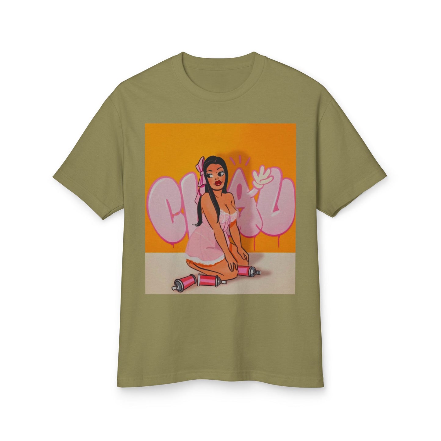 Graffiti Unisex Tee for Adults - Heavyweight Cotton T-Shirt