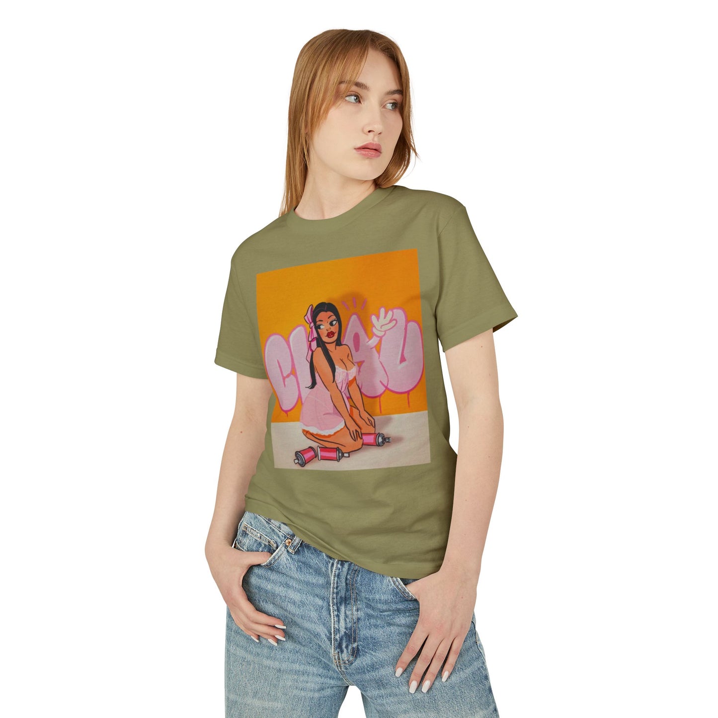 Graffiti Unisex Tee for Adults - Heavyweight Cotton T-Shirt