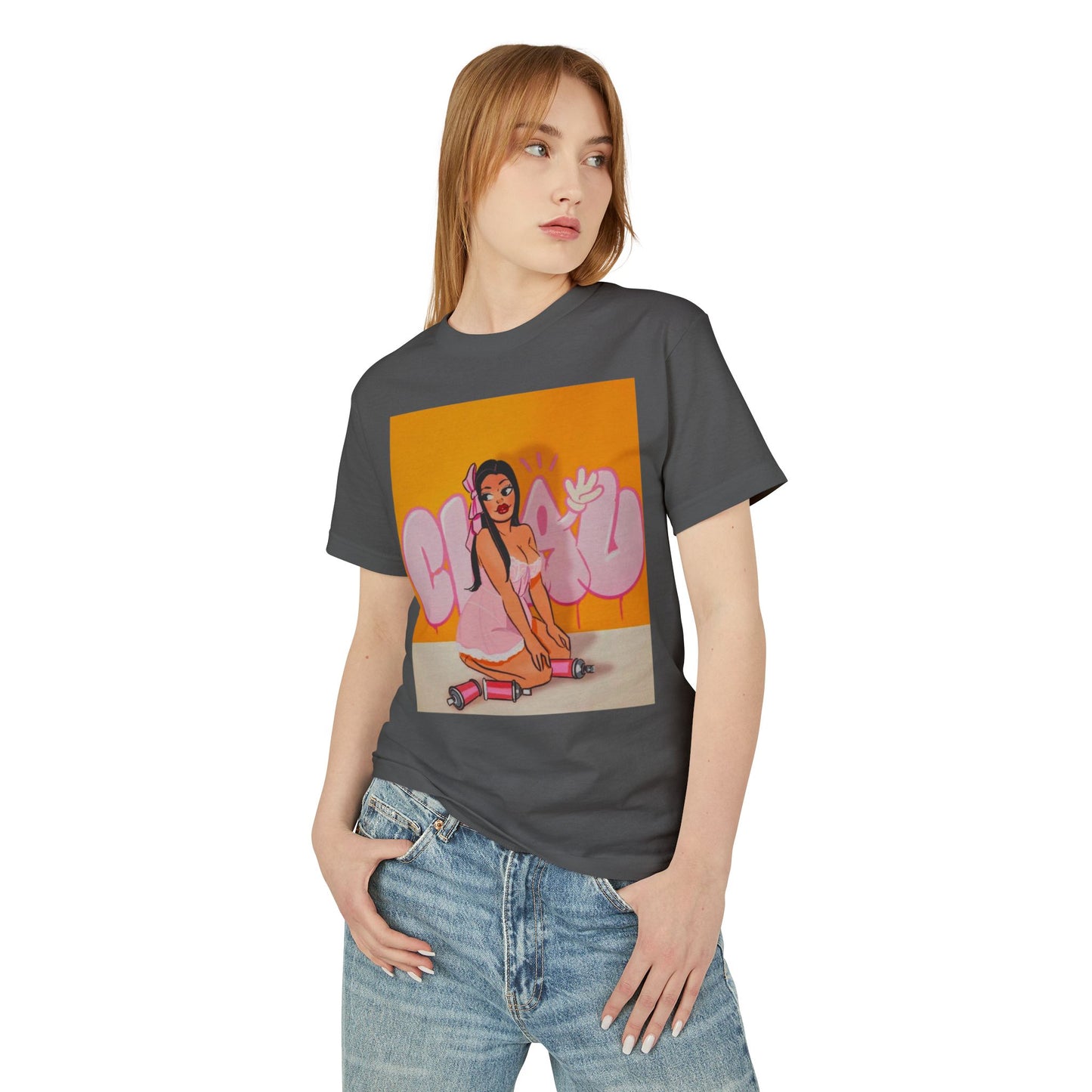 Graffiti Unisex Tee for Adults - Heavyweight Cotton T-Shirt
