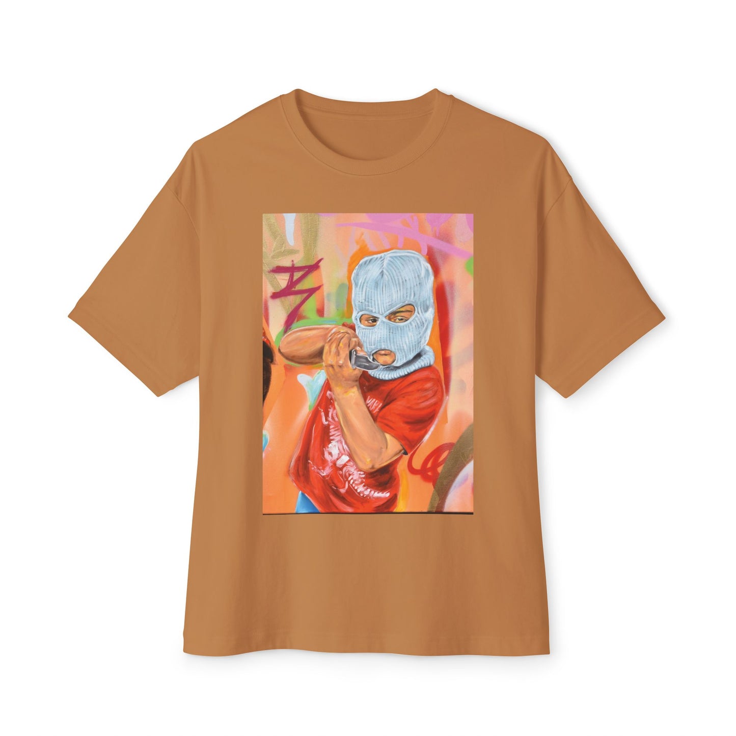 Graffiti Oversized Tee - Street Style Fashion