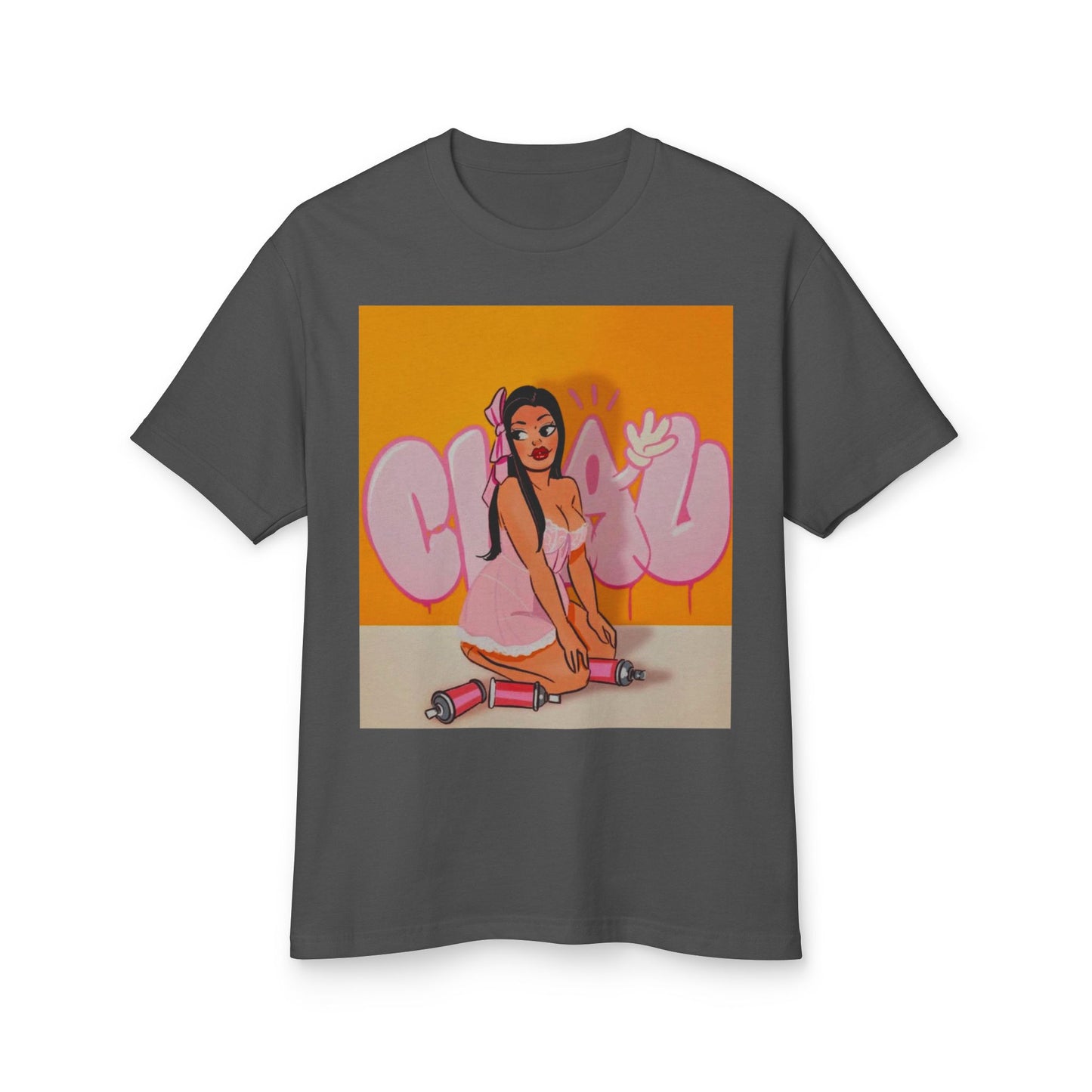 Graffiti Unisex Tee for Adults - Heavyweight Cotton T-Shirt
