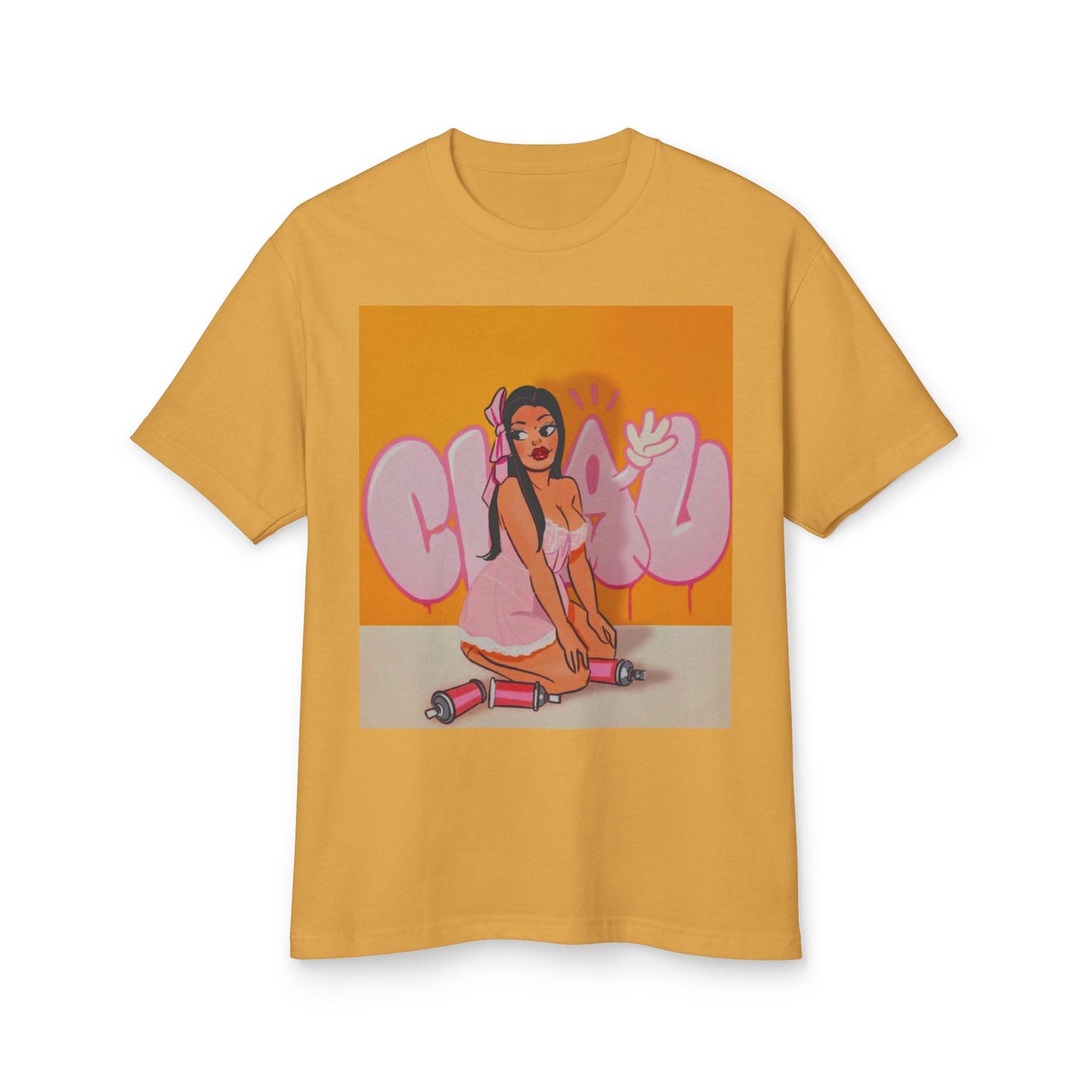 Graffiti Unisex Tee for Adults - Heavyweight Cotton T-Shirt