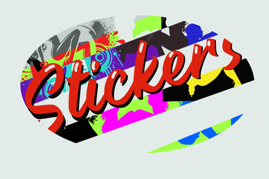 Oval Vinyl Sticker