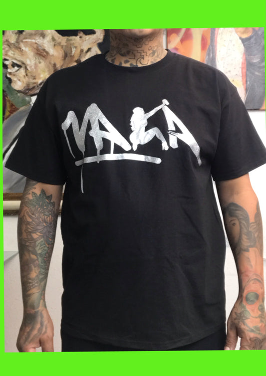 Vaka silver logo blk