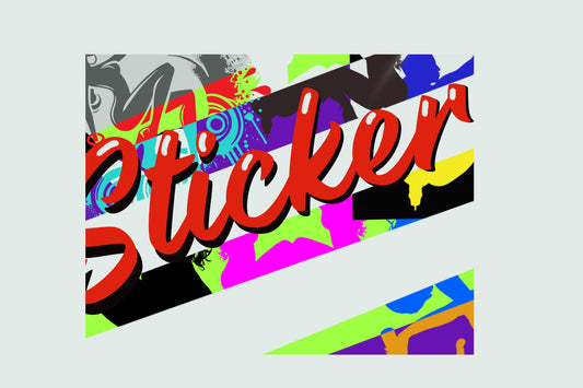 Custom Vinyl  Square Stickers