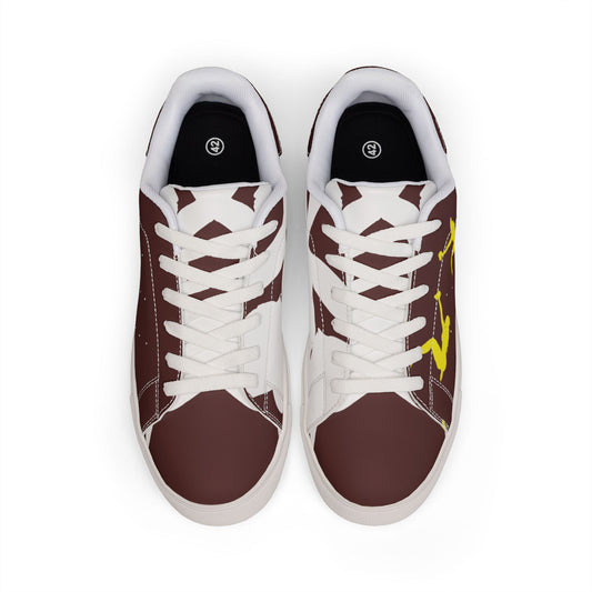 Men's Low-Top Leather Sneakers